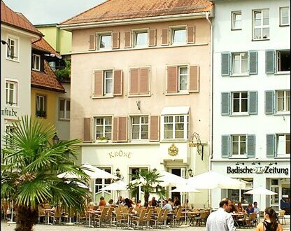 Schöne Gaststätte in der Fußgängerzone von Bad Säckingen