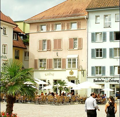 Schöne Gaststätte in der Fußgängerzone von Bad Säckingen