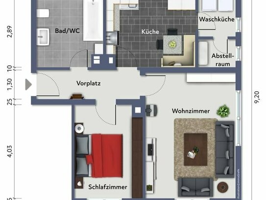 Gemütliche 2-Zimmer-Wohnung in Eislingen - Ab sofort verfügbar!