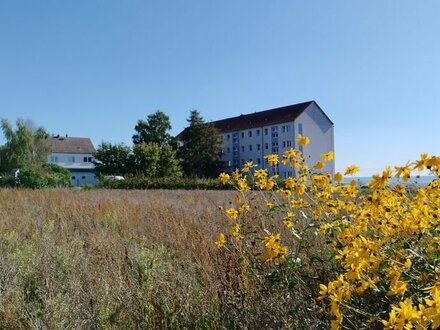 Beyernaumburg: 3-Zimmerwohnung mit Balkon und Fernblick, Keller, sehr schön gelegen am Ortsrand