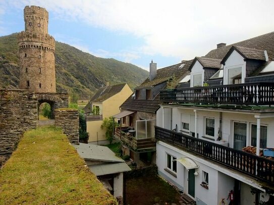 Ihr Haus in Oberwesel am Rhein - wo man vom Ochsenturm und dem Koblenzer Torturm begleitet wird