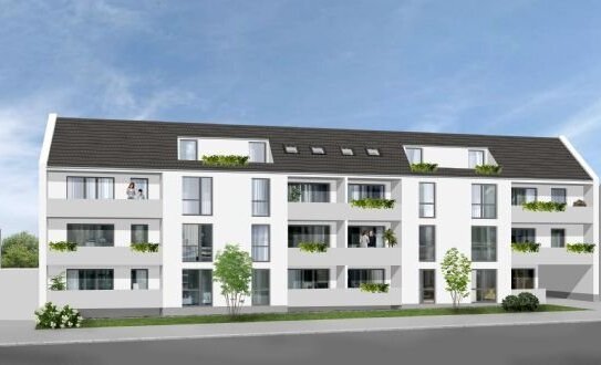 Viel Raum zum Wohlfühlen = Neubau-Eigentumswohnung als Maisonette im 2.OG mit Südbalkon und Aufzug