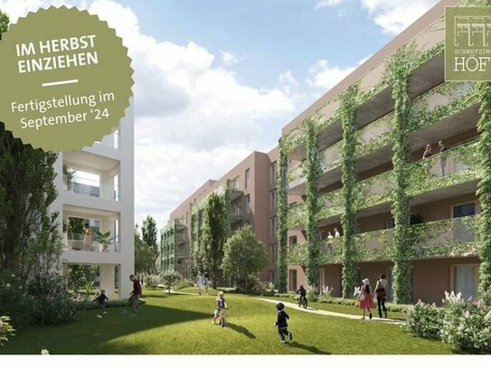 Im Herbst 2024 einziehen: 3-Zimmer-ETW mit Balkon zum grünen Hof - inkl. 30.400 € EK-Zuschuss.