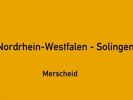 Baugrundstück in Solingen Merscheid für ein Mehrfamilienhaus zu verkaufen