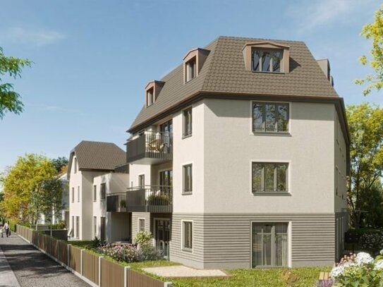 Helle 3-Zimmer Wohnung in neuem Mehrfamilienhaus in gewachsenem Villenviertel in Pasing-Obermenzing