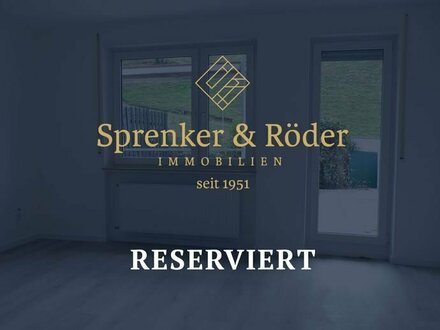 RESERVIERT: Renovierte Erdgeschosswohnung inkl. Garagenstellplatz