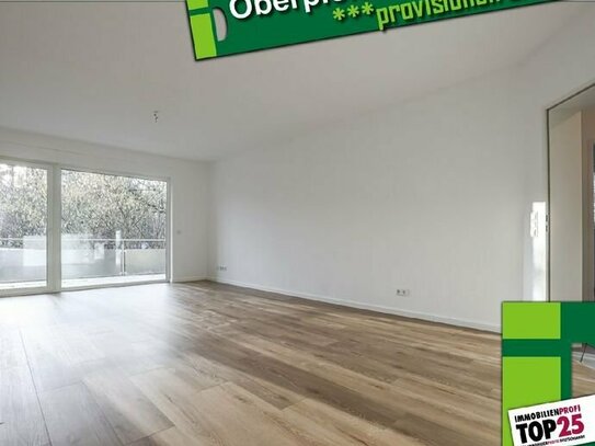 ***Provisionsfrei*** Oberpleis: Moderne Erdgeschosswohnung mit Balkon am Pleisbach