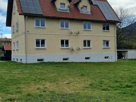 Wohnung mit Bergblick, Garten , Grillplatz, Keller , Schuppen und Carport