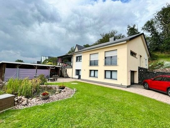 modernes und hochwertiges Einfamilienhaus in idyllischer Wandrandlage