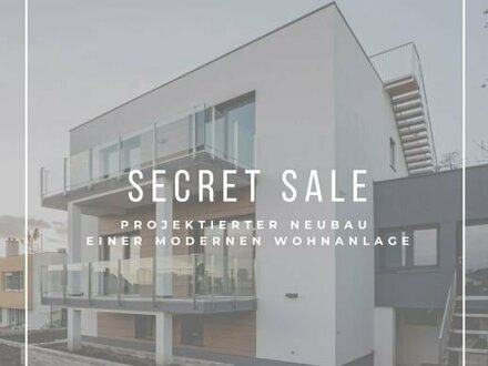 SECRET SALE! Baugrundstück - Projektierte Wohnanlage