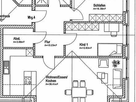 Schöne und moderne Wohnungen im Neubau als Erstbezug