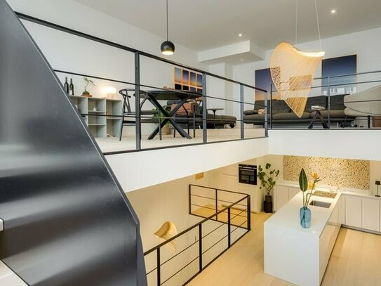 Exklusive Galerie-Loft-Maisonette im Szeneviertel Schwabing