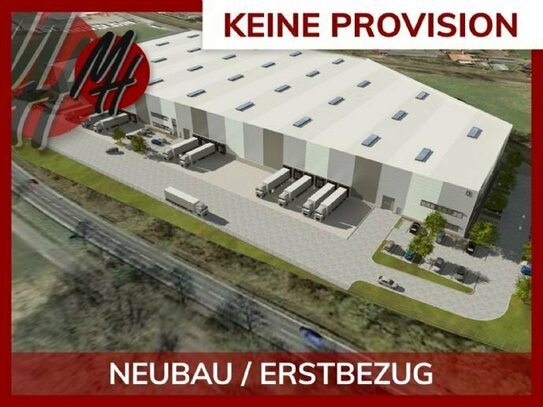 KEINE PROVISION - NEUBAU - Lager-/Logistikflächen (5.000 m²) & variabel Büro-/Mezzanineflächen