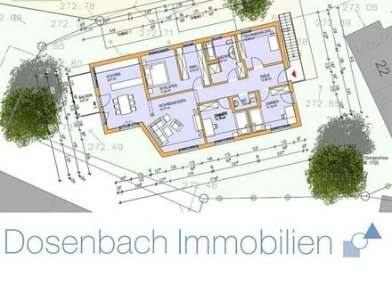 4 Zimmer-Neubauwohnung im 1. Obergeschoss