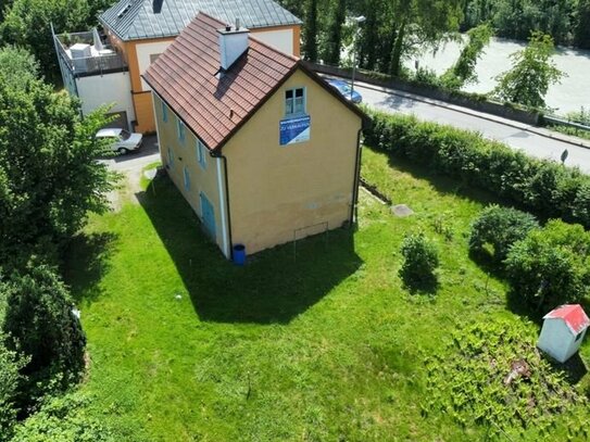 Rarität in Wasserburg! Baugrundstück am Rande der Altstadt für eine großzügige Doppelhaushälfte