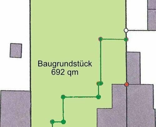 Kombipaket - Baugrundstück mit Doppelhaushälfte zu verkaufen