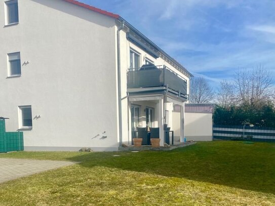 Großzügige 3 1/2 Zimmerwohnung mit ca. 200 m² Gartenanteil in ruhiger Lage- Hitzhofen