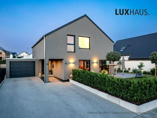 LUXHAUS für die Familie 162m² Schlüsselfertig 100% Wohlfühlklima – 100% Design