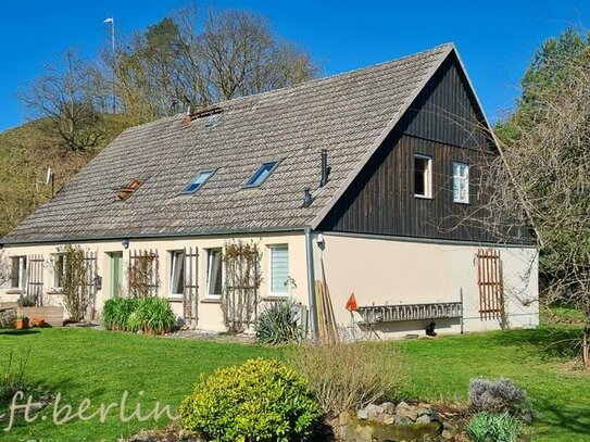 Altes Bauernhaus mit schönem gepflegtem Grundstück in Stolpe an der Oder