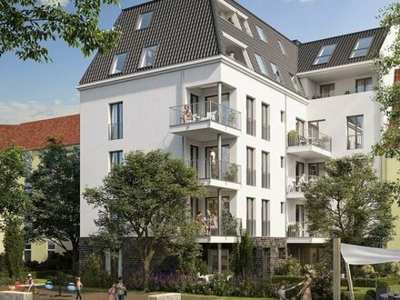 Gartenglück in Adlershof: Lichtdurchflutete 2-Zimmer-Wohnung mit Sonnenterrasse und eigenem Garten