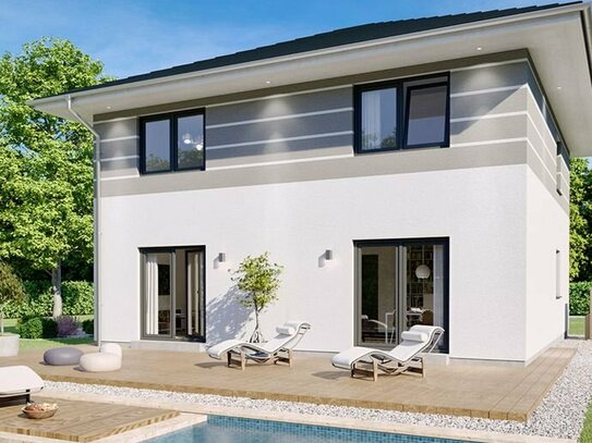 Große Stadtvilla trifft großes Grundstück! ScanHaus plant Ihr Traumhaus