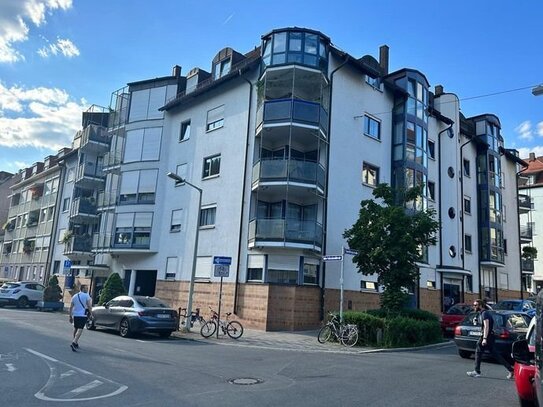 Schöne 2-Zimmer-Loft Wohnung im Herzen von Johannis mit Balkon und Einbauküche