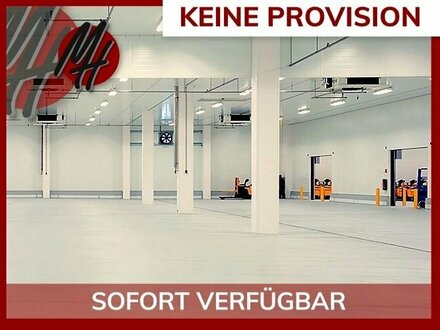 KEINE PROVISION - Kühl-Lager (2.000 m²), Lager-/Logistik (8.000 m²) & Büro-/Sozial (1.500 m²)