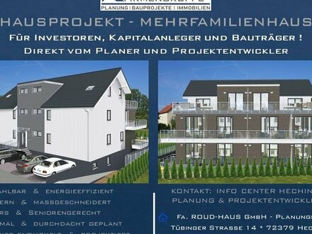 + EXKLUSIVES MEHRFAMILIENHAUS-PROJEKT! +