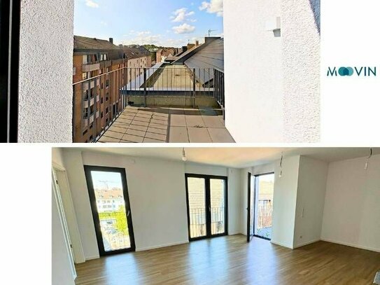Wohnung mit Weitblick: Neuwertige 4-Zimmer-Wohnung mit Dachterrasse in Mönchengladbach!