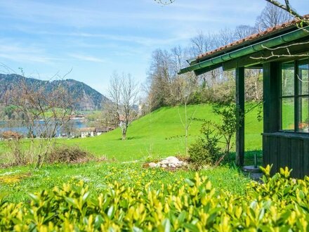 Einzigartige Gelegenheit. Seeblick und Bergpanorama in Schliersee.