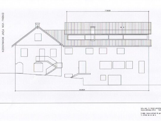 2x 90m² ausbaufähiges Dachgeschoss mit Dachterrassen