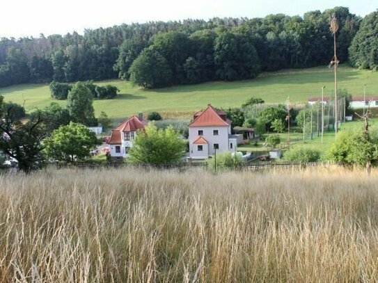 750 m² Bauland am Südhang des Erlbachtals in Kraftsdorf, 20 Minuten/25 km bis Jena- Lobeda entfernt.