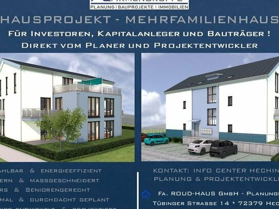 + EXKLUSIVES MEHRFAMILIENHAUS-PROJEKT! +