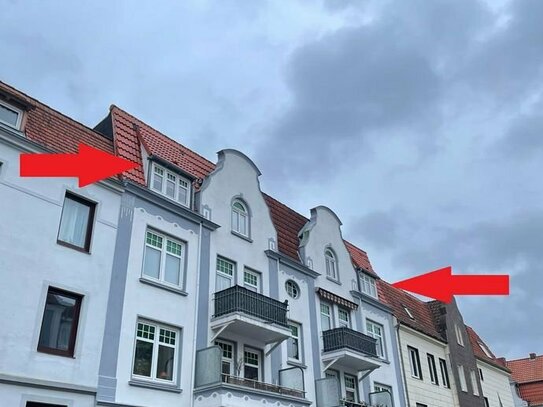 St. Jürgen: 185 m² große 5-Zimmer Dachgeschosswohnung mit Dachterrasse in bester Lage