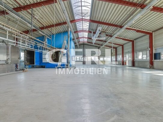 Gewerbebetrieb mit Büro,- /Ausstellungs- /Hallen- und Freiflächen im Industriegebiet Bogen Furth