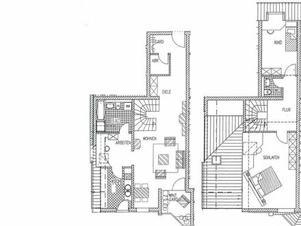 Großzügige 3 Zi. Maisonette-Whg. - Kristallpassage Meiningen