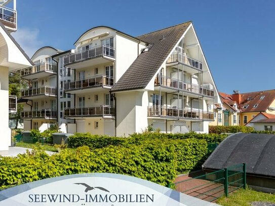 Ferienwohnung in der ersten Reihe! - 2 Zimmer Apartment am Kurpark im Ostseebad Baabe