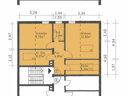 3-Zimmer Mietwohnung in Siegsdorf , Oberbay (83313)