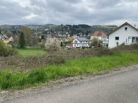 Schön gelegener Bauplatz mit toller Fernsicht