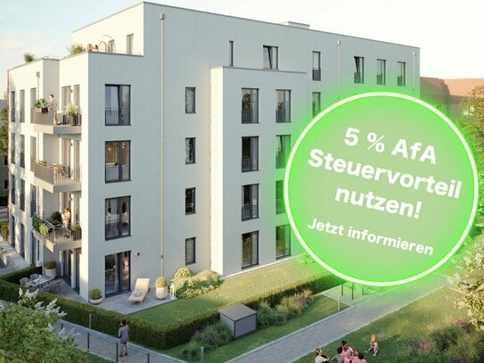 Für Familien! Sonnige 4 Zi. Neubau-Eigentumswohnung in ruhiger Lage.