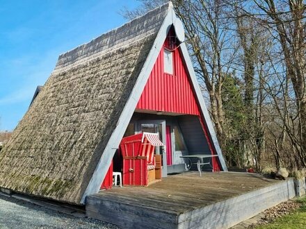 Reetgedecktes Ferienhaus in Strandnähe!