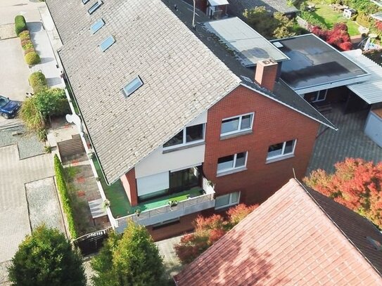 Zentral gelegene Maisonette-Wohnung mit Balkon in Itterbeck