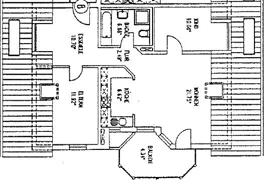 Ansprechende 3-Zimmer-DG-Wohnung mit Balkon und Einbauküche in Neuenburg