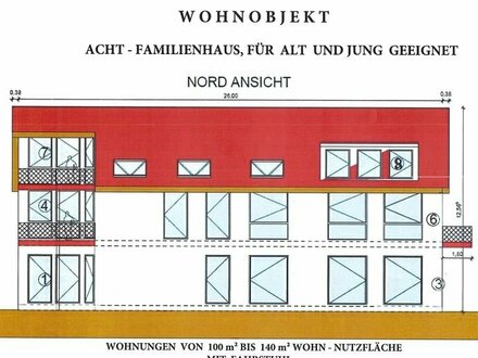 VERKAUFSANKÜNDIGUNG - ACHT - FAMILIENHAUS FÜR ALT UND JUNG GEEIGNET: