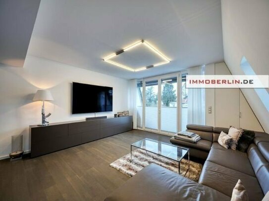 IMMOBERLIN.DE - Perfekt sanierte Wohnung mit Westterrasse in behaglicher Lage