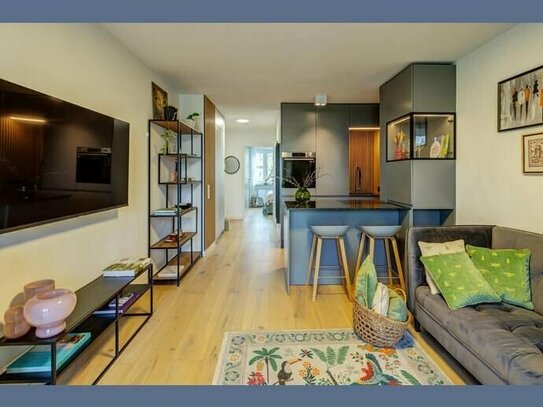 Möbliert: Stylische 2-Zimmer Wohnung, hochwertig möbliert