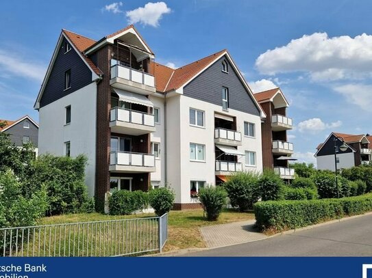 Eigentumswohnung in Leuna für Selbstnutzer mit Balkon und Stellplatz.