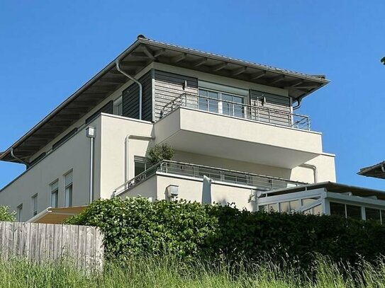 Exklusives Penthouse mit Blick ins Grüne und auf die Berge des Salzburger und Berchtesgadener Landes