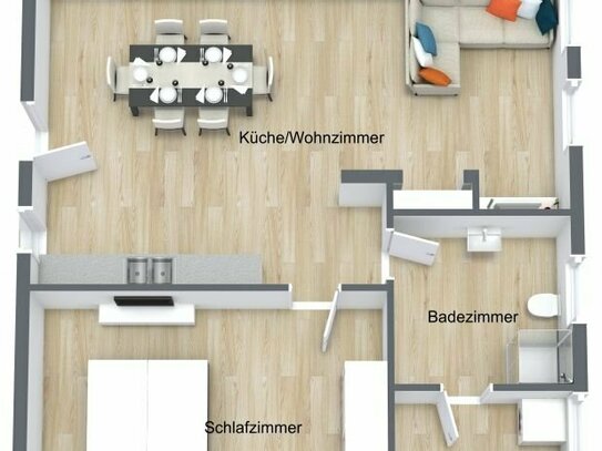 2 Zimmer Neubau-Wohnung in Rodgau