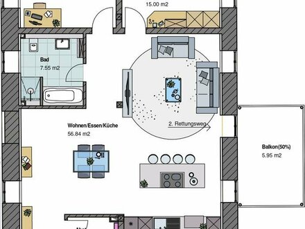 Baubeginn erfolgt! Tabakmanufaktur Dielheim Wohnung 23 - EG ***inklusive attraktiver Steuerabschreibungen***